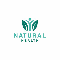 nature healthy Logo creative Icon. floral leaves Vector emblem Symbol. Company Logo Design Inspiration.