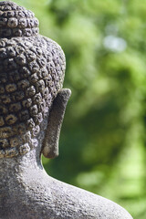 28 May 2010, Magelang, Java, Indonesia: Buddha's Ear Lobe on Borobudur Temple, Indonesia