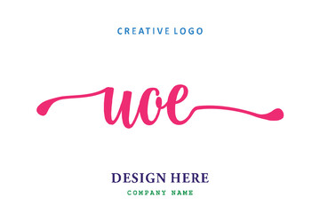 UOE lettering logo is simple, easy to understand and authoritative