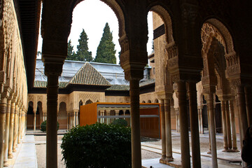 The Alhambra with its unique architecture