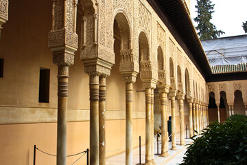 The Alhambra with its unique architecture