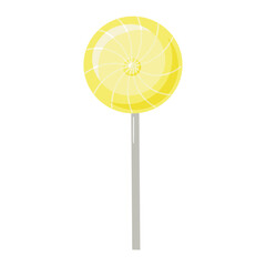 Vector LollyPop, bright, Isolated On White Background