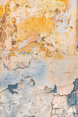 Grunge background. Grunge painted plaster cement wall texture background. Old wall backdrop texture. Detail cracked wall