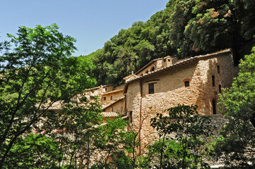 Fototapeta na wymiar Assisi, l'Eremo delle Carceri
