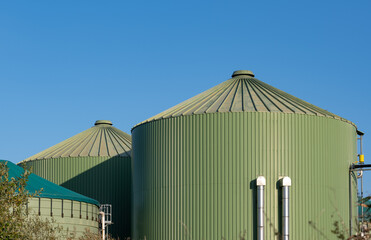 Biogasanlage zur Stromerzeugung und Energiegewinnung
