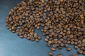 background with coffee beans