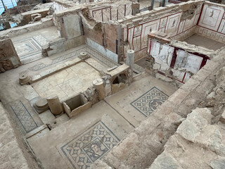 The 'terrace houses' at Ephesus