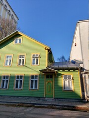 old houses in the city