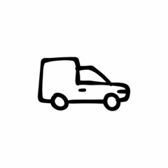 Carry icon in vector. Logotype - Doodle