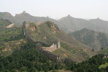 Fototapeta na wymiar great wall of china (jinshanling area) 