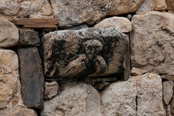 Fototapeta premium ancient christian temple in ingushetia