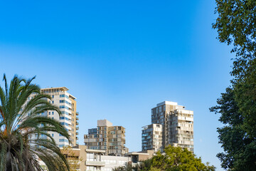 Modern apartments in Barcelona in Catalonia Spain