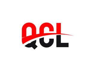 QCL Letter Initial Logo Design Vector Illustration