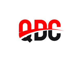 QDC Letter Initial Logo Design Vector Illustration