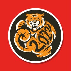 happy new year 2022. The Year of the Tiger