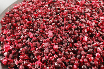 freeze dried granulated blackberry fruit