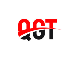 QGT Letter Initial Logo Design Vector Illustration