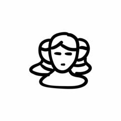 Team icon in vector. Logotype - Doodle