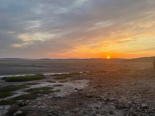 Obraz premium Sunset in the beach