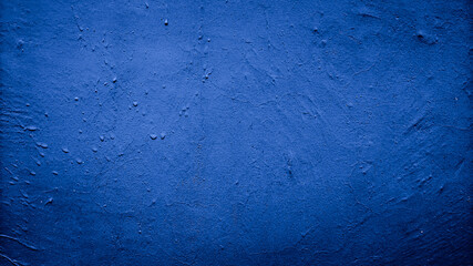old blue texture background of wall cement