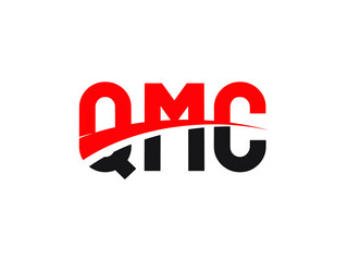QMC Letter Initial Logo Design Vector Illustration © Rubel