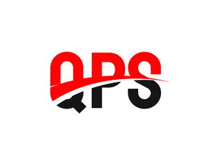 QPS Letter Initial Logo Design Vector Illustration