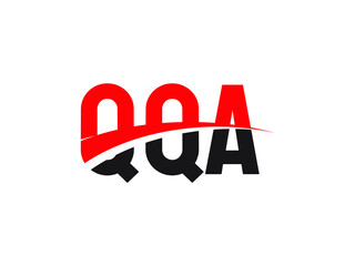 QQA Letter Initial Logo Design Vector Illustration
