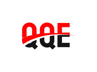 QQE Letter Initial Logo Design Vector Illustration