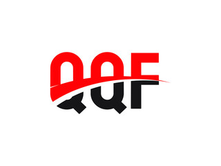 QQF Letter Initial Logo Design Vector Illustration