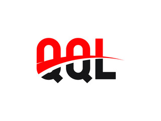 QQL Letter Initial Logo Design Vector Illustration