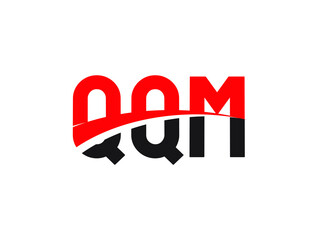 QQM Letter Initial Logo Design Vector Illustration
