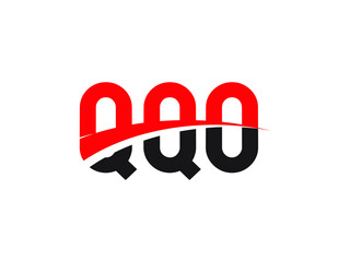 QQO Letter Initial Logo Design Vector Illustration