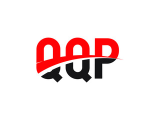 QQP Letter Initial Logo Design Vector Illustration