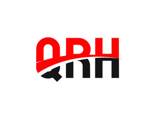 QRH Letter Initial Logo Design Vector Illustration