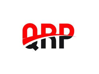 QRP Letter Initial Logo Design Vector Illustration