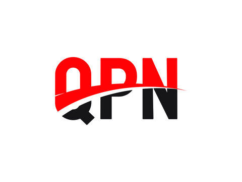QPN Letter Initial Logo Design Vector Illustration