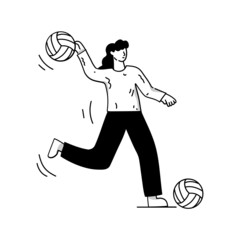 Fototapeta premium Volleyball 