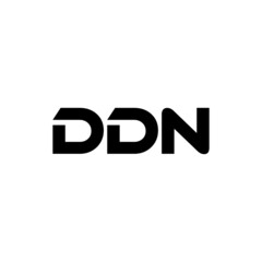 DDN letter logo design with white background in illustrator, vector logo modern alphabet font overlap style. calligraphy designs for logo, Poster, Invitation, etc.