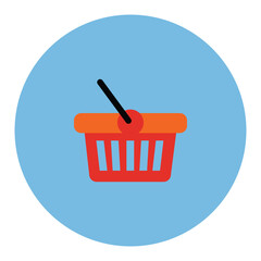 Basket icon vector illustration design