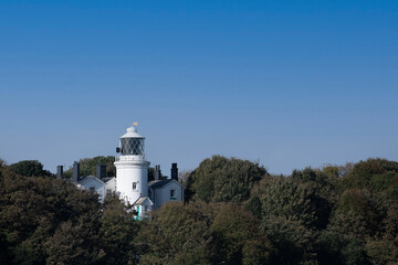 Fototapeta na wymiar Lighthouse at Ness Point, Lowestoft