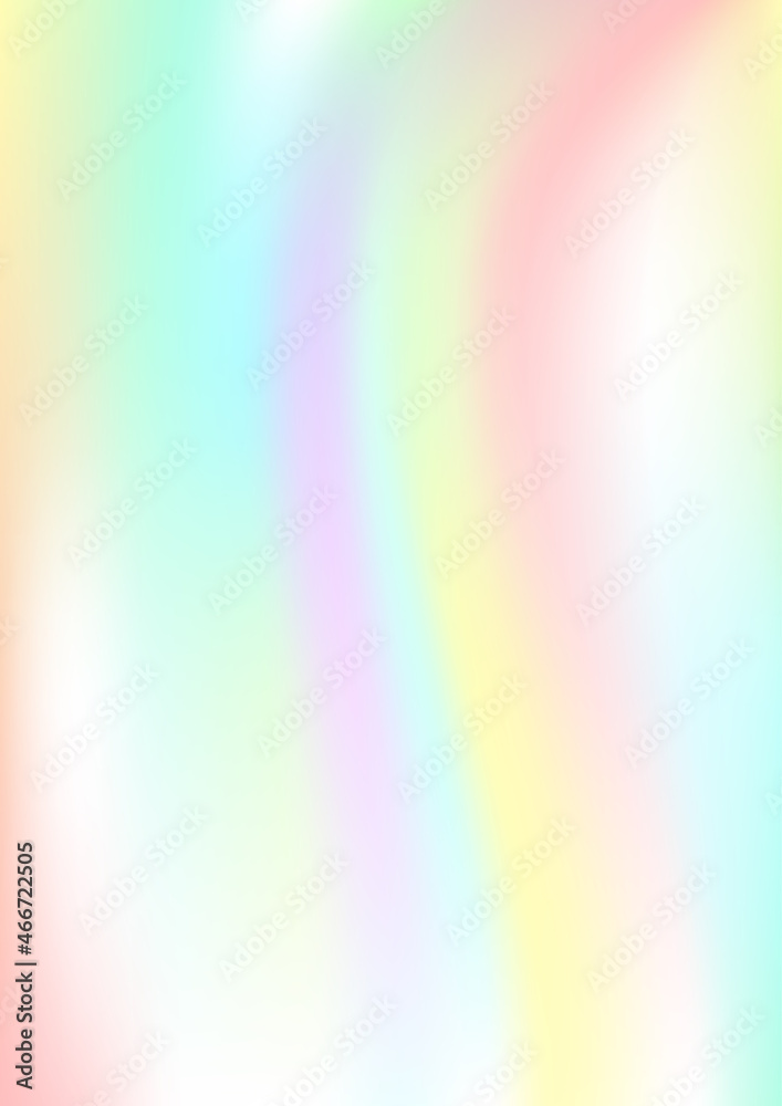 Poster Vertical abstract background with holographic effect. vector illustration.