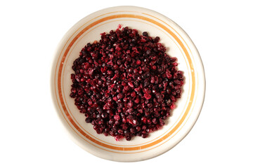 freeze dried granulated blackberry fruit