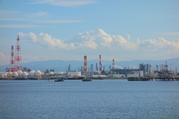 Fototapeta premium 大阪・臨海工業地帯