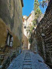 narrow street in the old town