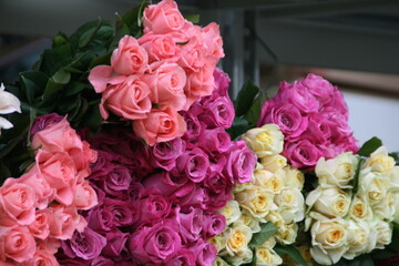 flowers in market