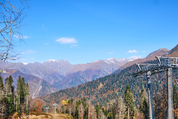autumn in the mountains