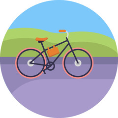 Bike and Bicycle Icon