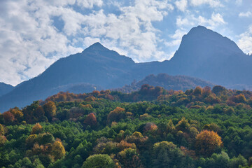 autumn in the mountains