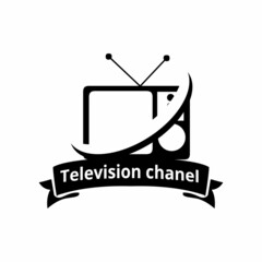 tv television electronic logo icon vector 