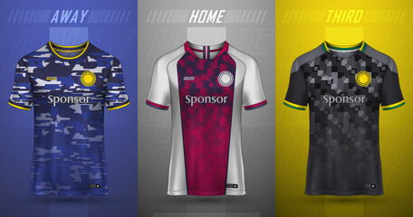 Premium collection of soccer jerseys